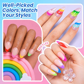 Gels de finition brillant et mat du set beetles