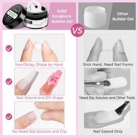 Gels sculptants SUPWEE avec accessoires de nail art