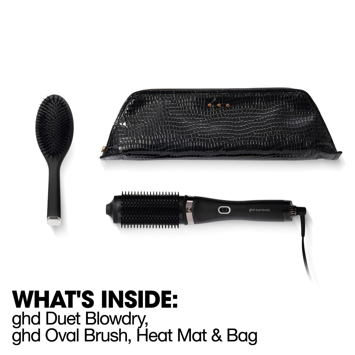 ghd Duet Blowdry brosse chauffante avec accessoires inclus