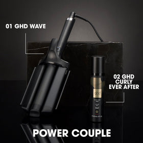 ghd Wave Fer à Onduler Noir en utilisation pour créer des vagues