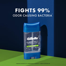 Gillette déodorant antitranspirant gel transparent avec parfum Power Rush