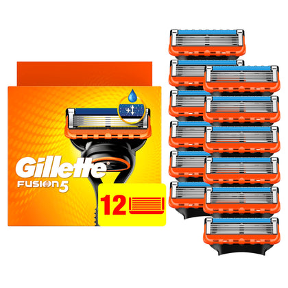 Gillette Fusion5 lames de rasoir 12 unités vue avant