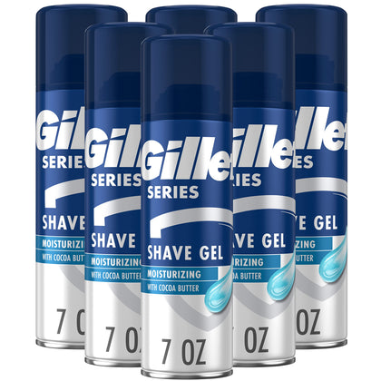 Gillette Gel à Raser Hydratant 3X devant de la canette