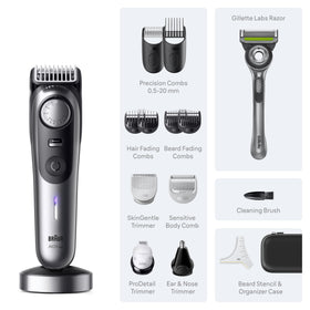 Gillette Labs rasoir inclus avec la tondeuse Braun Series 9 PRO
