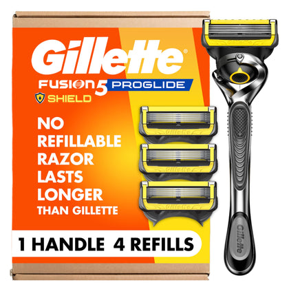 Gillette ProGlide Shield rasoir avec 5 lames vue avant