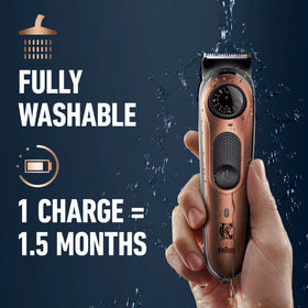 Gillette Tondeuse à Barbe PRO affichant les réglages de longueur