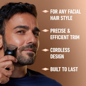 Gillette Tondeuse à Barbe PRO côté avec accessoires inclus