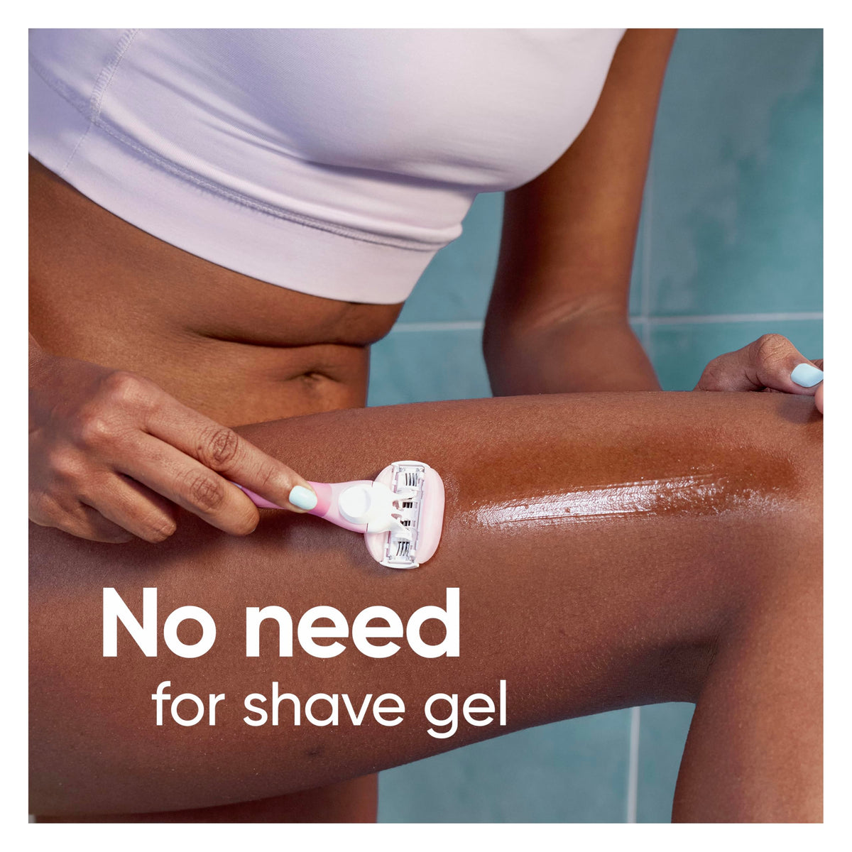 Gillette Venus ComfortGlide Lames de Rasoir Thé Blanc côté