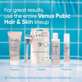 Gillette Venus Gel à Raser 2 en 1 220g avec accessoires de rasage