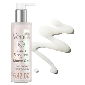 Gillette Venus Gel à Raser 2 en 1 220g vue de face