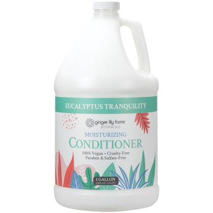 Ginger Lily Farms Après-Shampooing Hydratant 1 gal Eucalyptus Tranquility vue de face