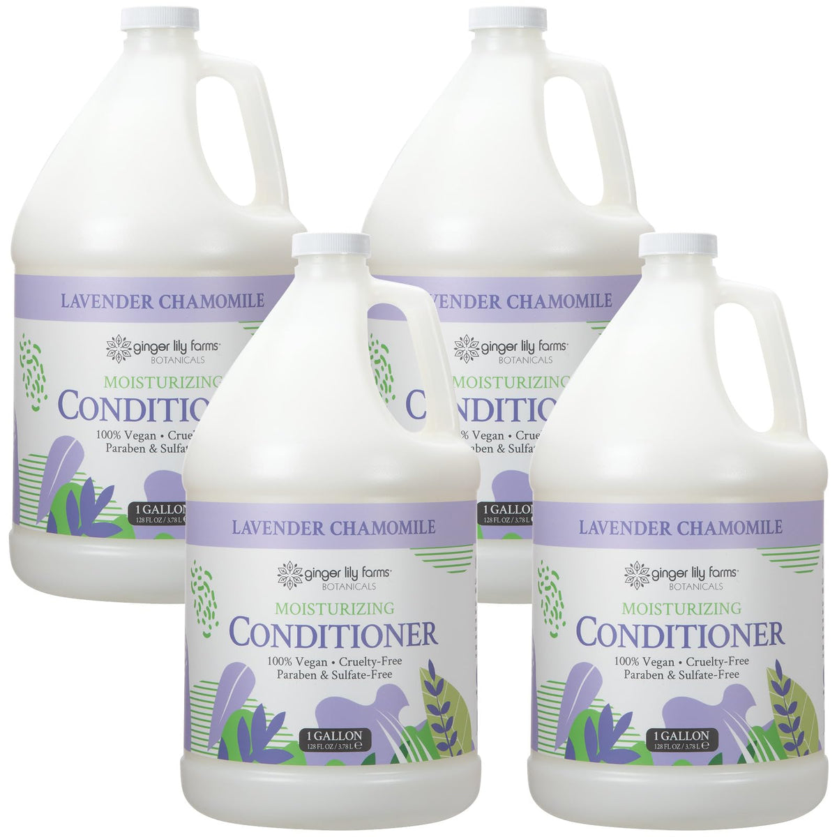 Ginger Lily Farms Après-Shampooing Hydratant 4L Lavande Camomille vue avant