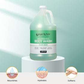 Ginger Lily Farms gel douche 1 L vue de côté