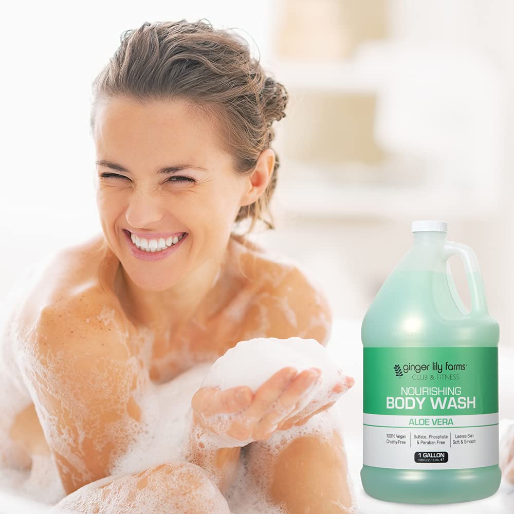 Ginger Lily Farms gel douche avec des ingrédients naturels