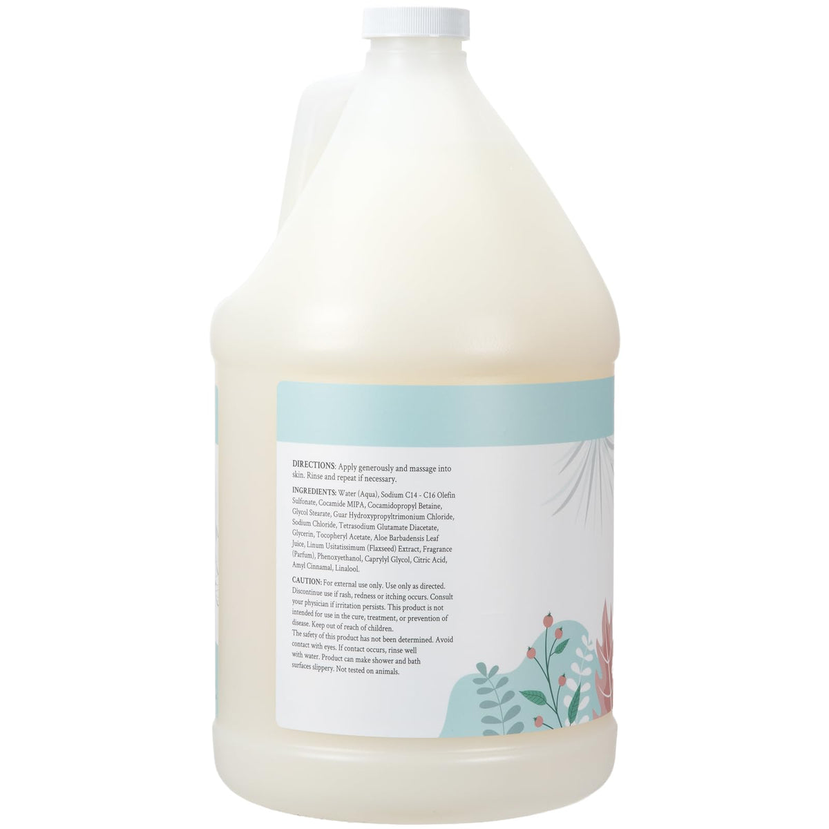 Ginger Lily Farms gel douche nourrissant 1 gal Cucumber Mint Bliss texture mousse