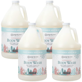 Ginger Lily Farms gel douche nourrissant 1 gal Cucumber Mint Bliss vue avant