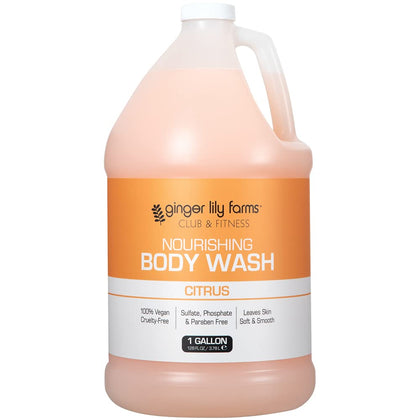 Ginger Lily Farms Gel Douche Nourrissant Citrus 1 Gallon vue de face