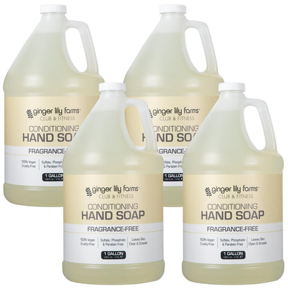 Ginger Lily Farms Savon Mains Conditioning 1 gal sans parfum, vue de face