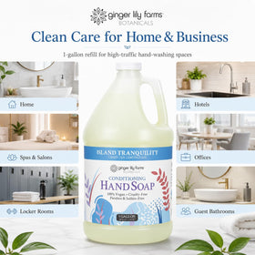 Ginger Lily Farms savon mains en gourde recyclable