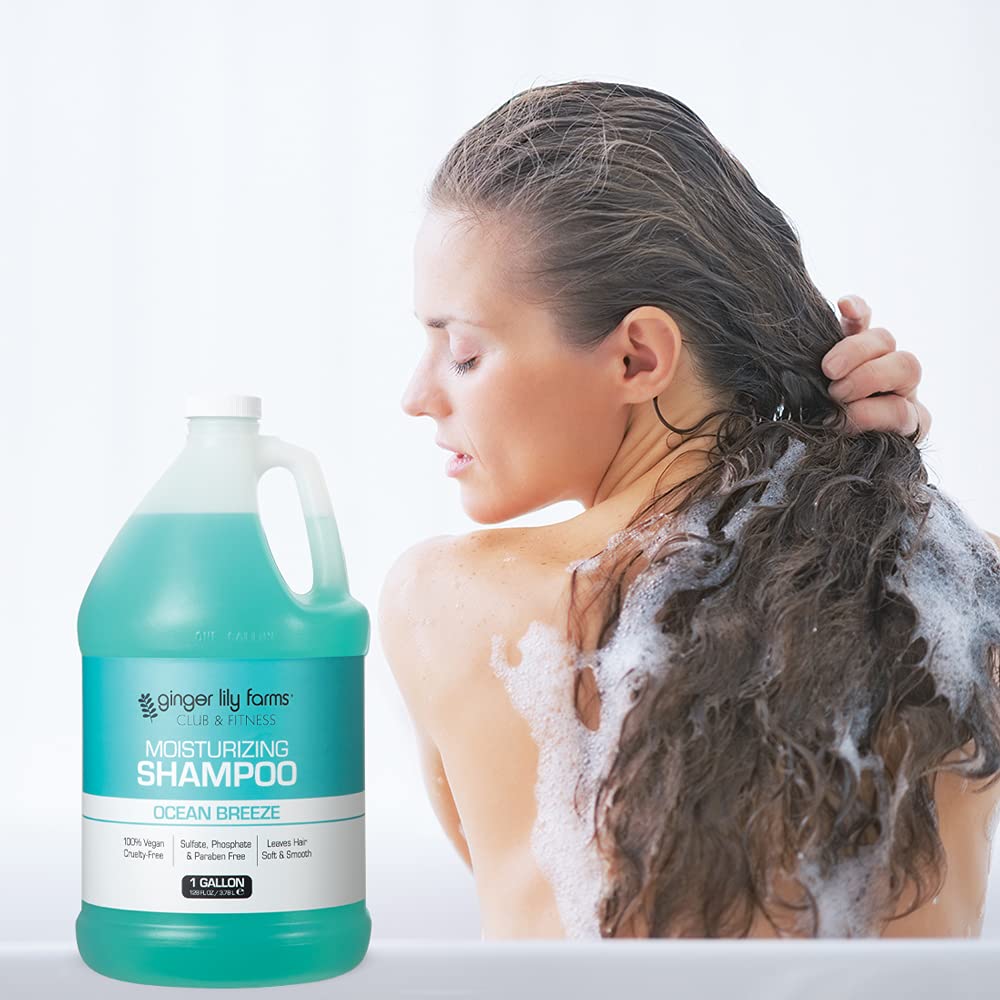 Ginger Lily Farms Shampooing Hydratant 1 gal avec ambiance spa