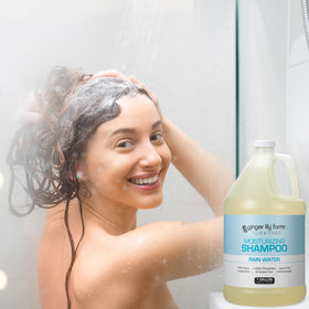 Ginger Lily Farms shampooing hydratant avec gouttes d'eau
