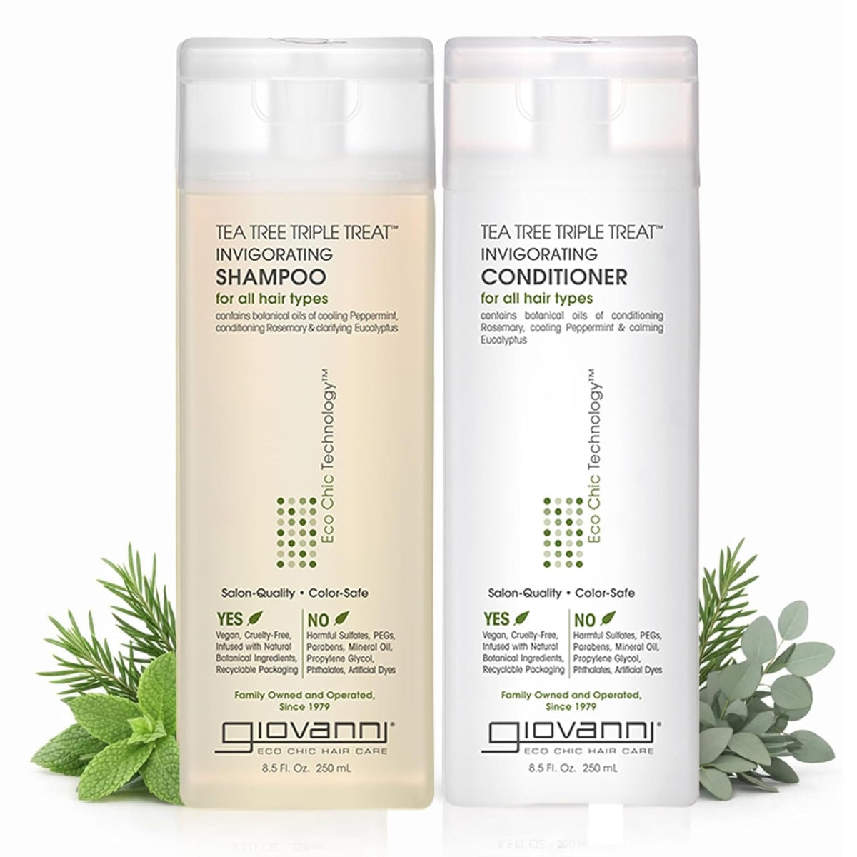 GIOVANNI Tea Tree Triple Shampoo 8,5 oz vue avant
