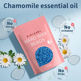 GIRLEARLE Perles de Cire Dure 449g en sachet
