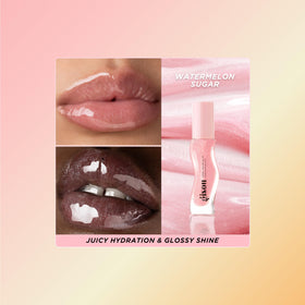 Gisou Huile à Lèvres Infusée au Miel Watermelon Sugar avec applicateur