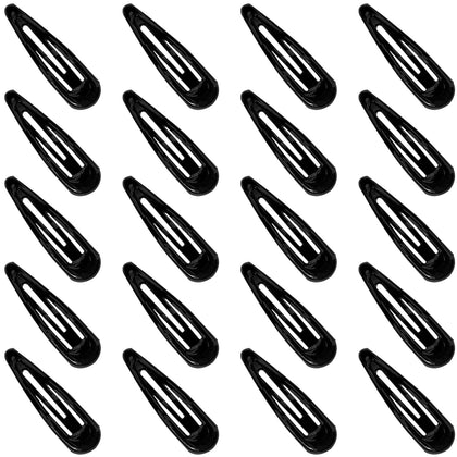 GKETN Clips à Cheveux Water Drop Noir vue de face