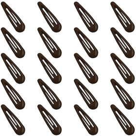 GKETN pinces à cheveux marron en métal, vue de face