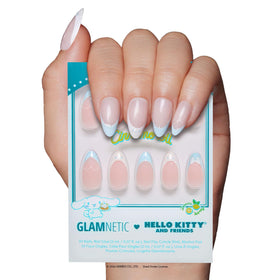 Glamnetic Cinnamoroll French Tip Press On Nails 30 pièces avant