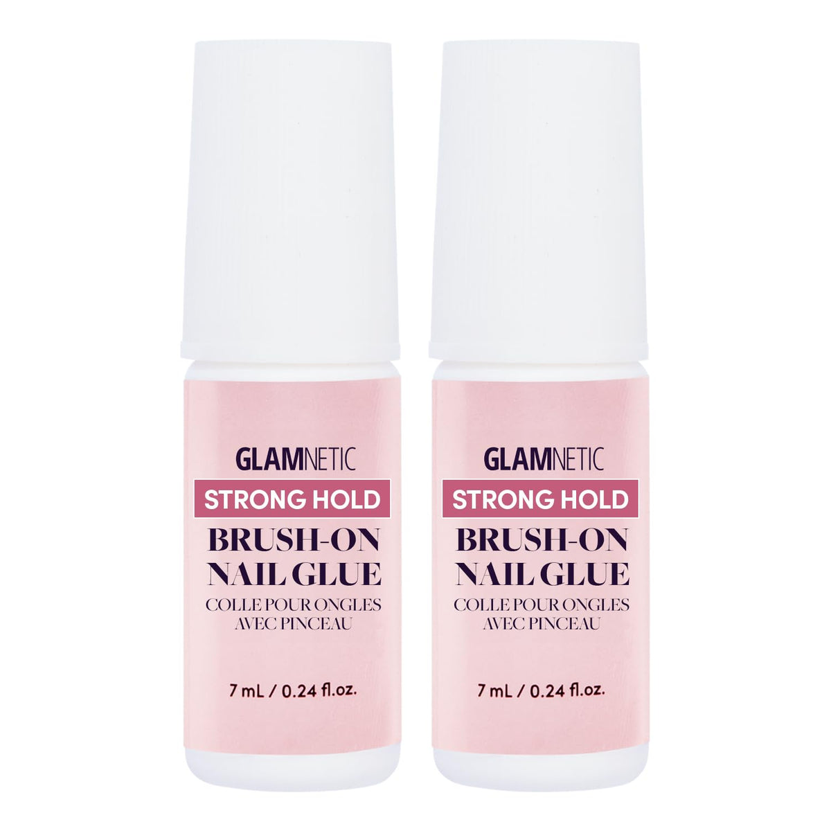 Glamnetic colle à ongles applicateur pinceau 24ml vue avant