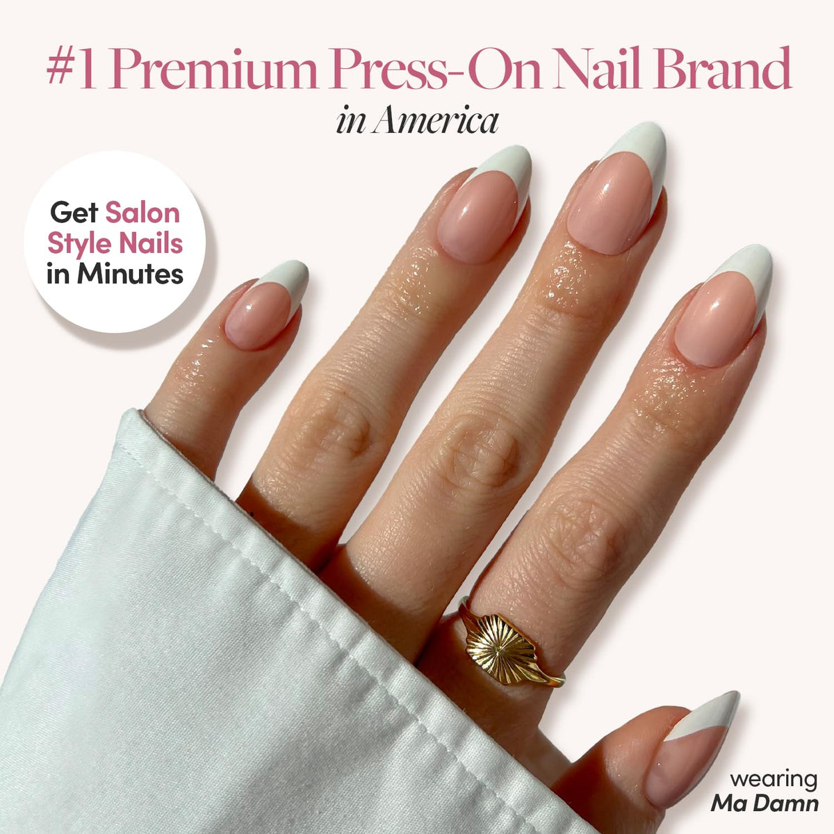 Glamnetic Colle à Ongles GLAMZILLA 10g en situation d'utilisation