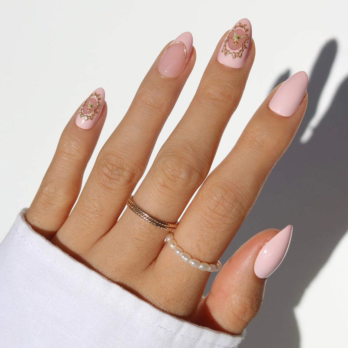 Glamnetic faux ongles courbés amende ensemble complet de 30 pièces