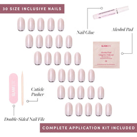Glamnetic Faux Ongles dans leur boîte de rangement