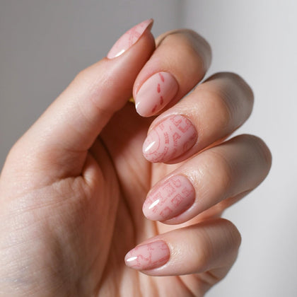 Glamnetic Faux Ongles Marauder's Map vue de face