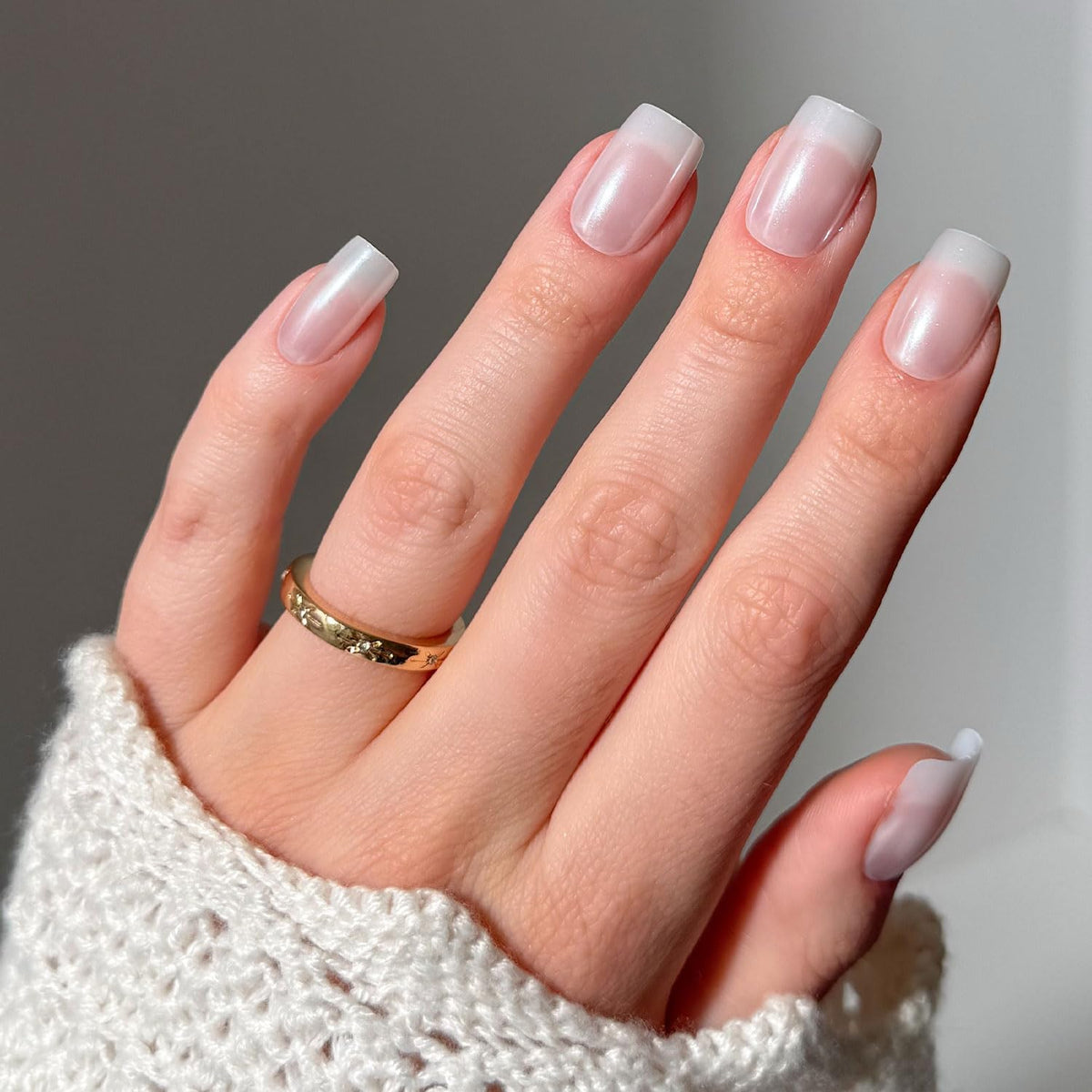 Glamnetic faux ongles press-on medium carrés, kit de 30 pièces
