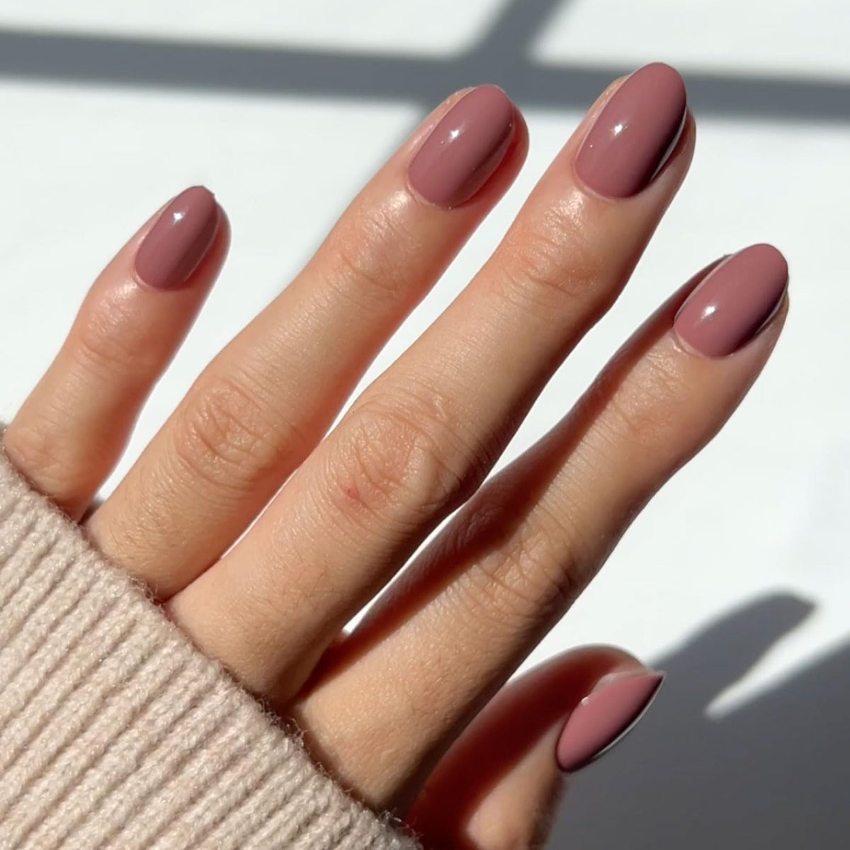 Glamnetic faux ongles press-on oval courts, ensemble complet de 30 pièces