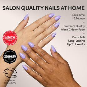Glamnetic kit d'ongles press-on avec accessoires inclus