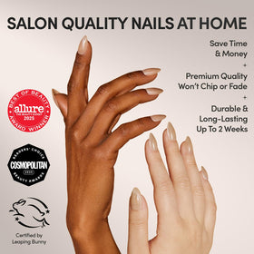 Glamnetic Press On Nails packaging with various sizes