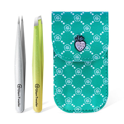 GlamTweeler trousse de pinces de précision vue de face