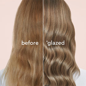 glaze Supergloss Color Conditioning Gloss application sur cheveux