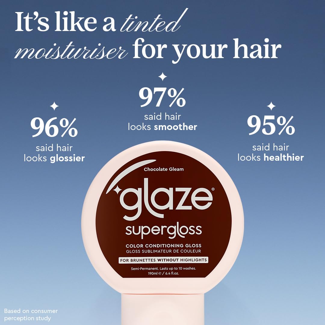 glaze Supergloss Color Conditioning Gloss avec huile de babassu