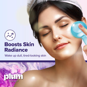 Globes de massage Plum Beauty sur une table de soins
