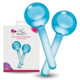 Globes de massage rafraîchissants Plum Beauty, vue de face