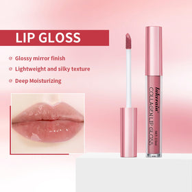 Gloss à lèvres BestLand en application sur les lèvres