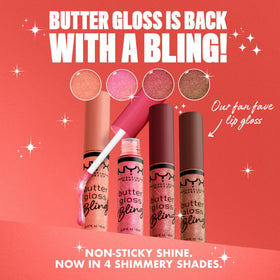 Gloss à Lèvres Bling NYX 10g avec effet brillant