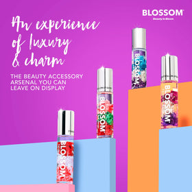 Gloss à Lèvres Blossom à côté de fleurs