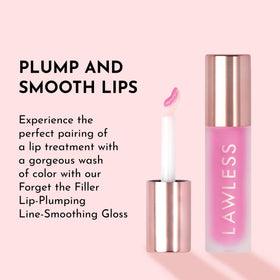 Gloss à lèvres Lawless Strawberry Popsicle dans un environnement de maquillage