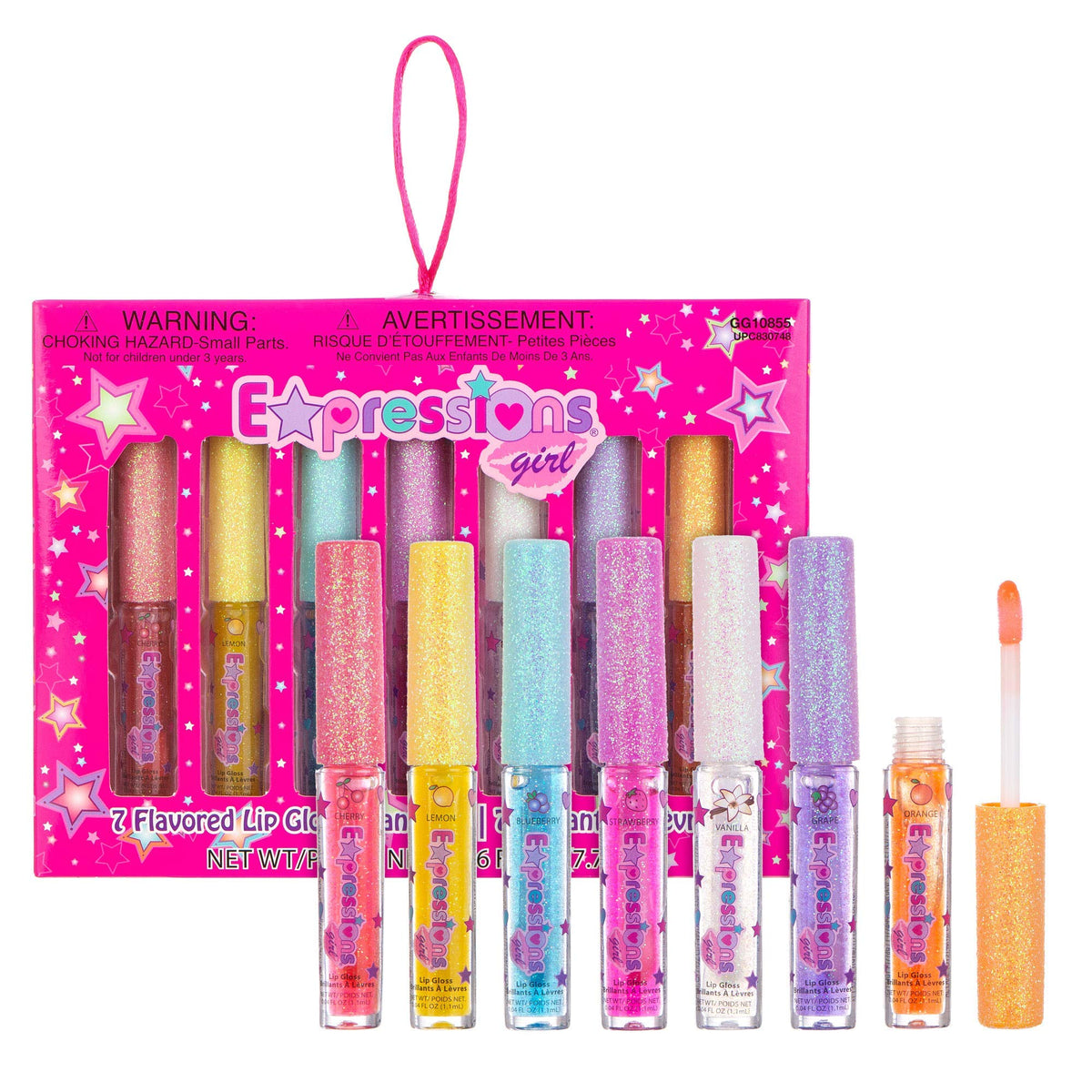 Gloss à lèvres Myrtille de 0,26 oz, couleur bleue